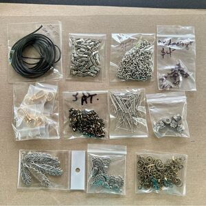 Over 10 Bundles of Assorted Jewelry Making Supplies